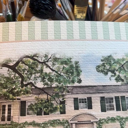 The Father of The Bride Movie Home Watercolor Illustration