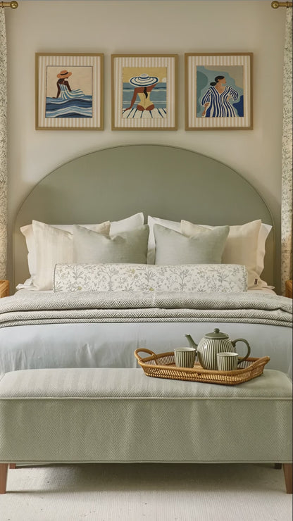 Summer Prints Gallery Set of 3 Cote d' Azur Artwork Beach House Collection