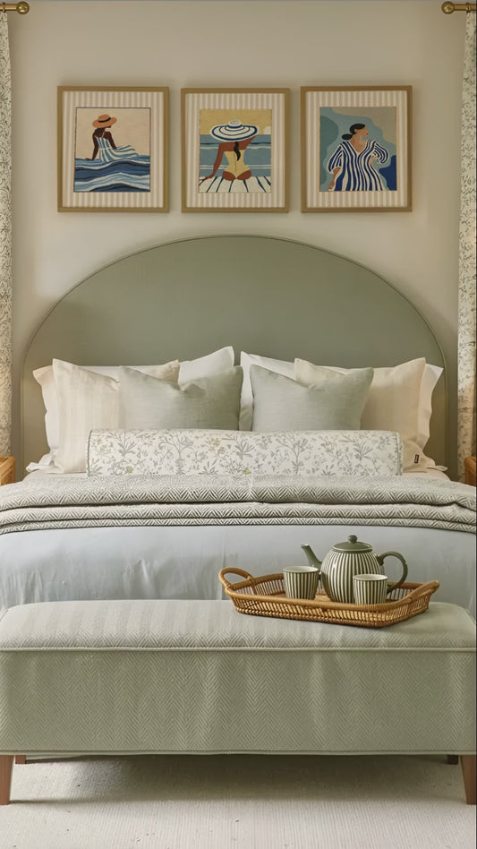 Cote d' Azur Print Coastal Illustration Beach Club Riviera Artwork